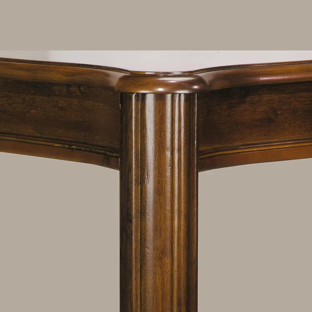 Fairview Game Rooms Traditional Square Tea Table, Brown