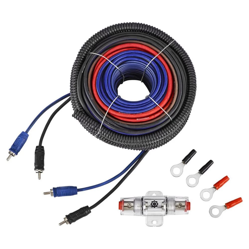 InstallGear Dual 10 Gauge Amp Kit