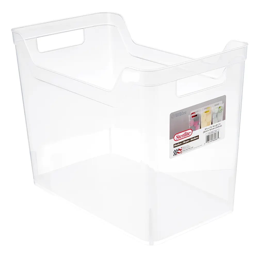 Sterilite Clear Medium Storage Bin