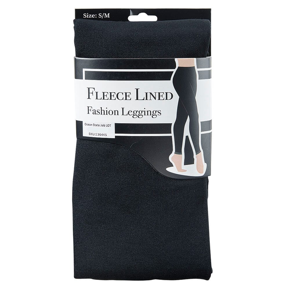 Fleece Lined Fashion Leggings