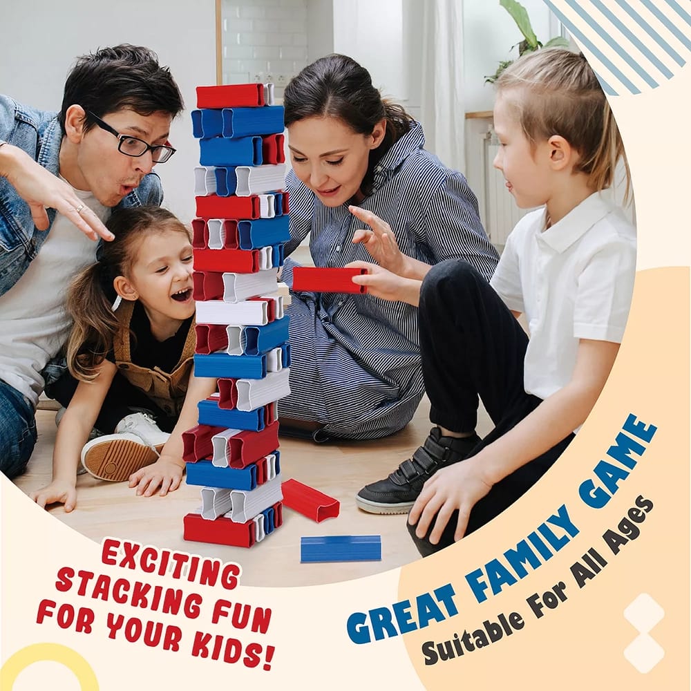 E-Jet Games Jumbo Tumble Tower Game