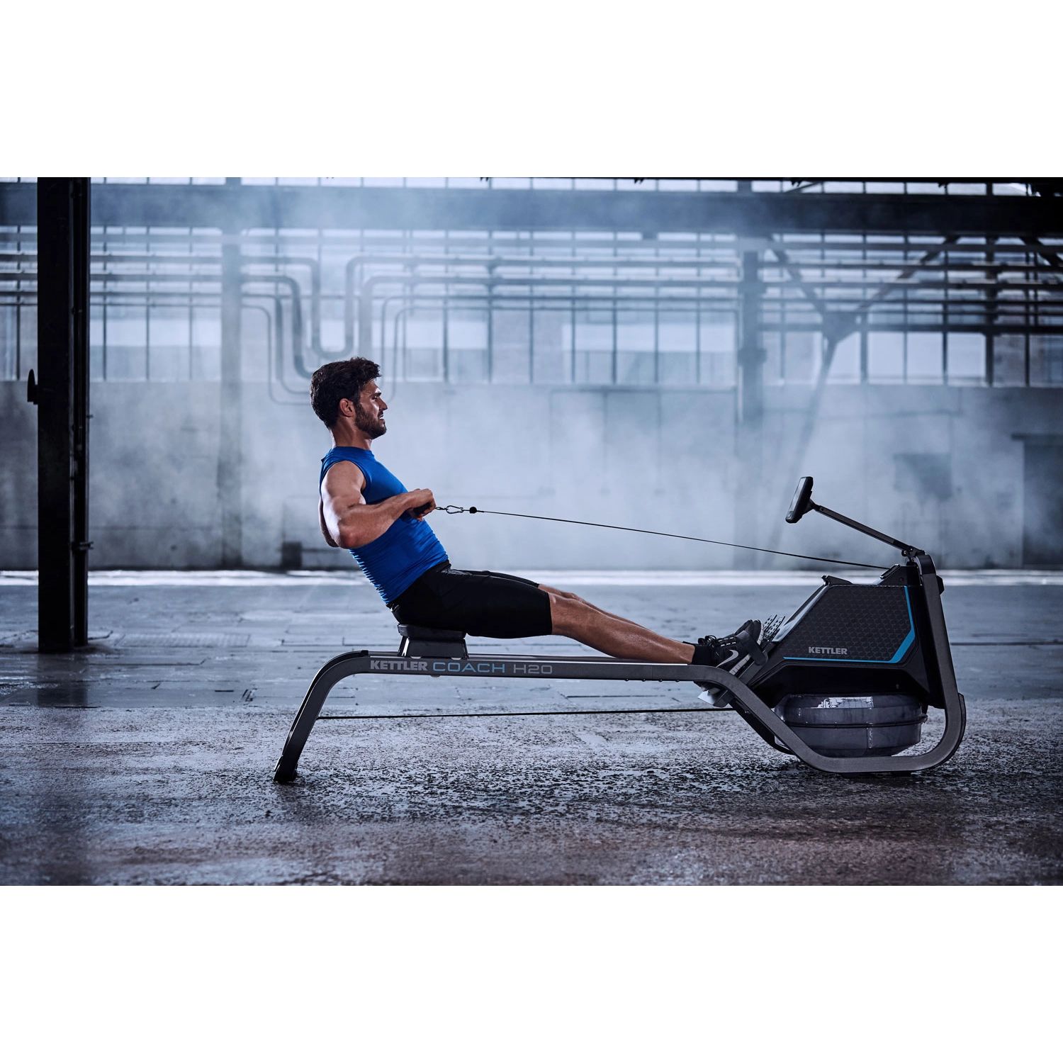 KETTLER Coach H2O Rower, Black