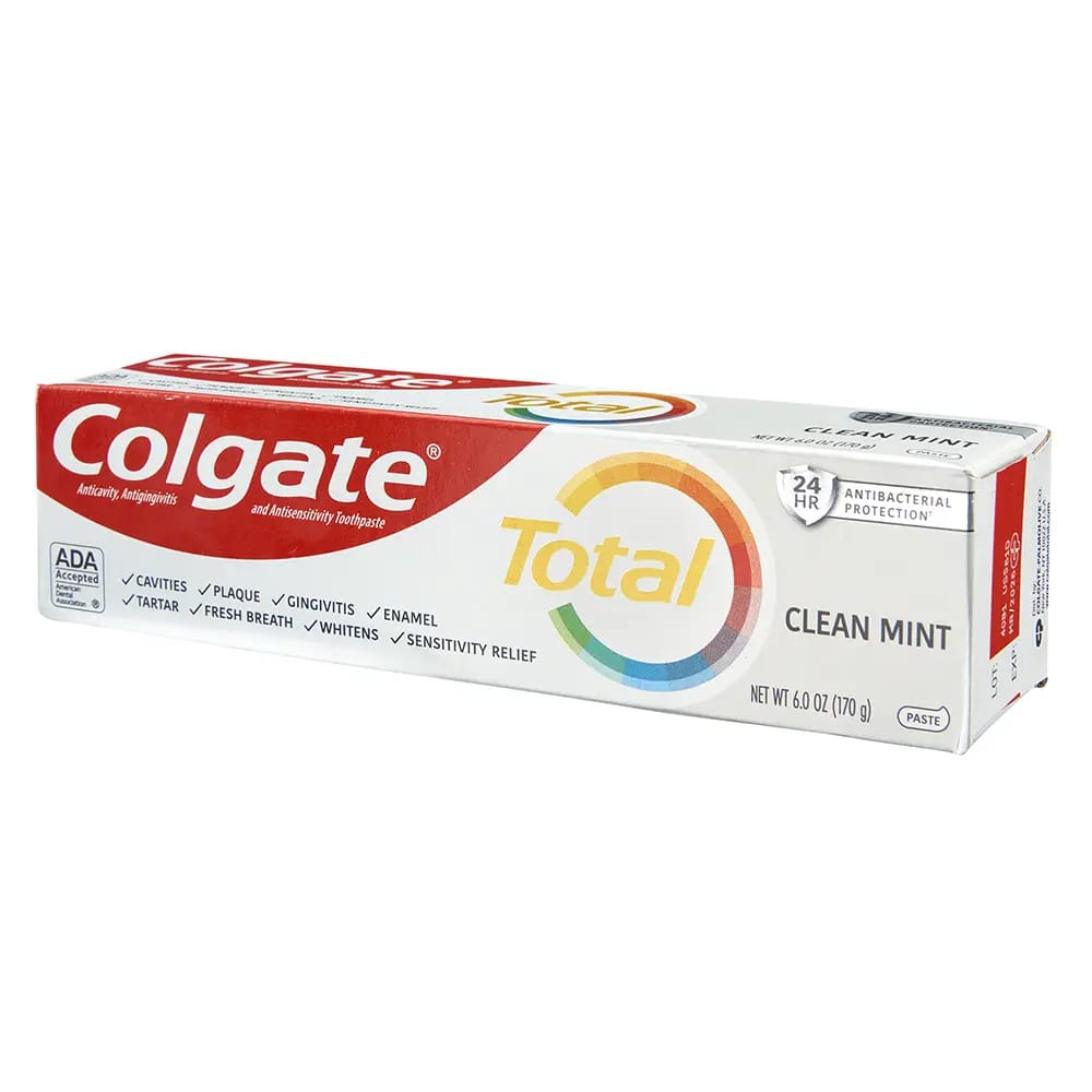 Colgate Total Clean Mint Toothpaste, 6 oz