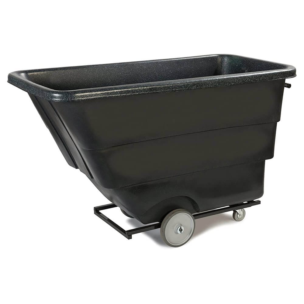 Carlisle Heavy-Duty Utility Tilt Truck, Black