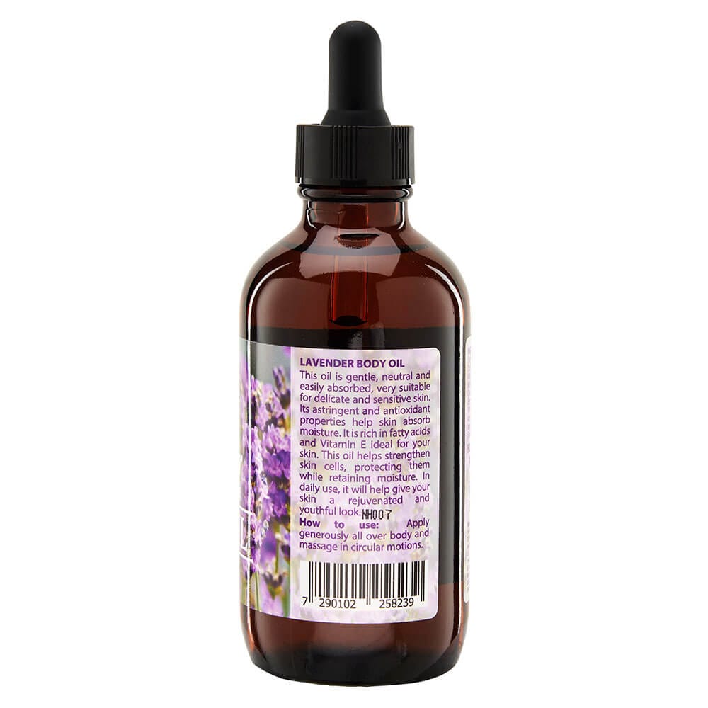 Dead Sea Lavender Body Oil, 4 oz