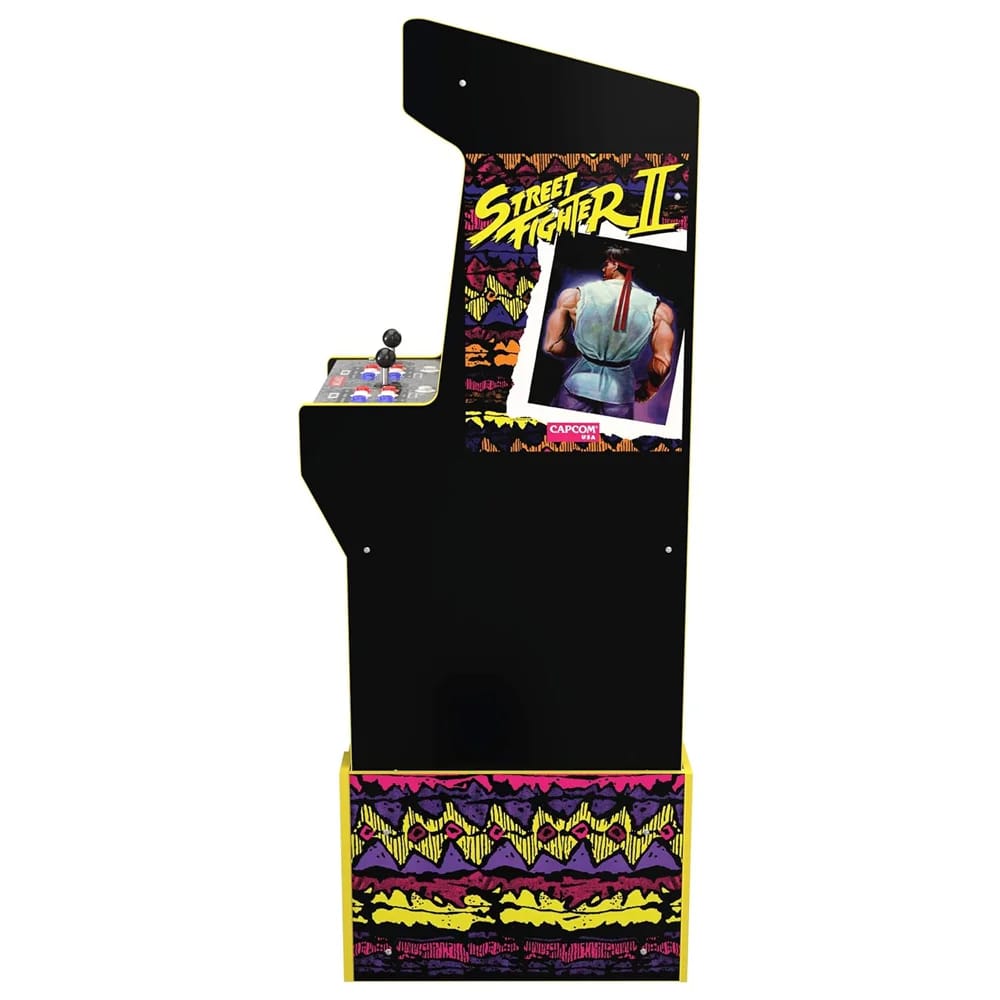 Arcade1up Capcom Legacy Street Fighter II with Riser