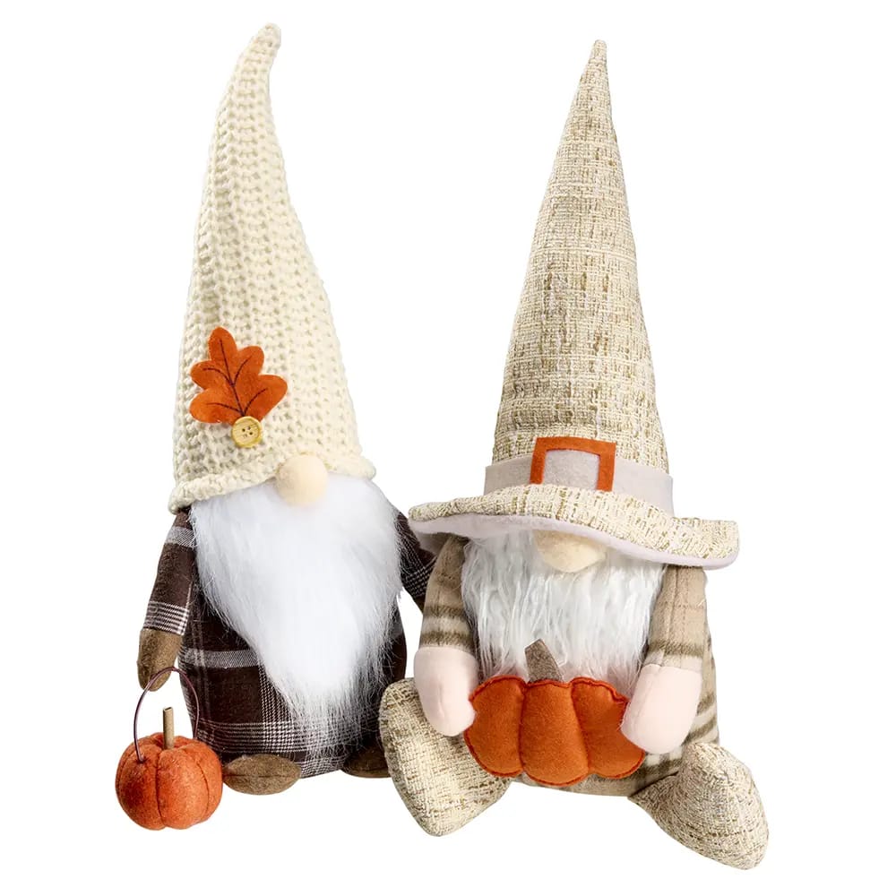 Halloween Harvest Fabric Gnome