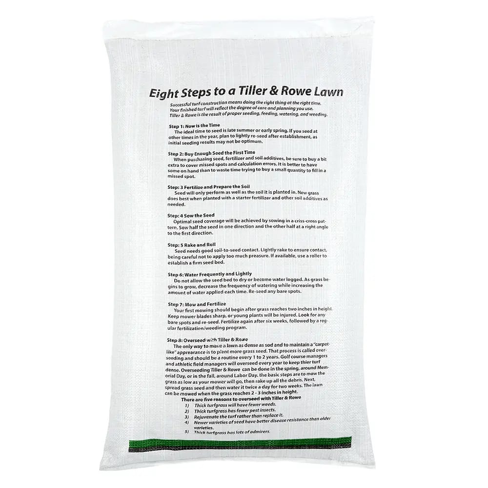 Tiller & Rowe Landscaper's Mix Grass Seed, 30 lbs.