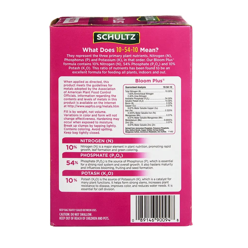 Schultz Bloom Plus Plant Food, 1.5 lbs.