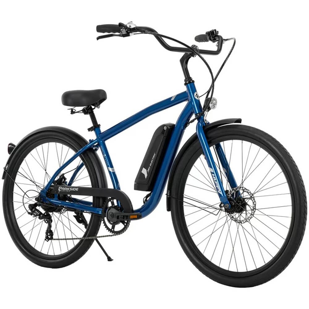 Huffy Parkside Men's Electric Bike, Dark Blue