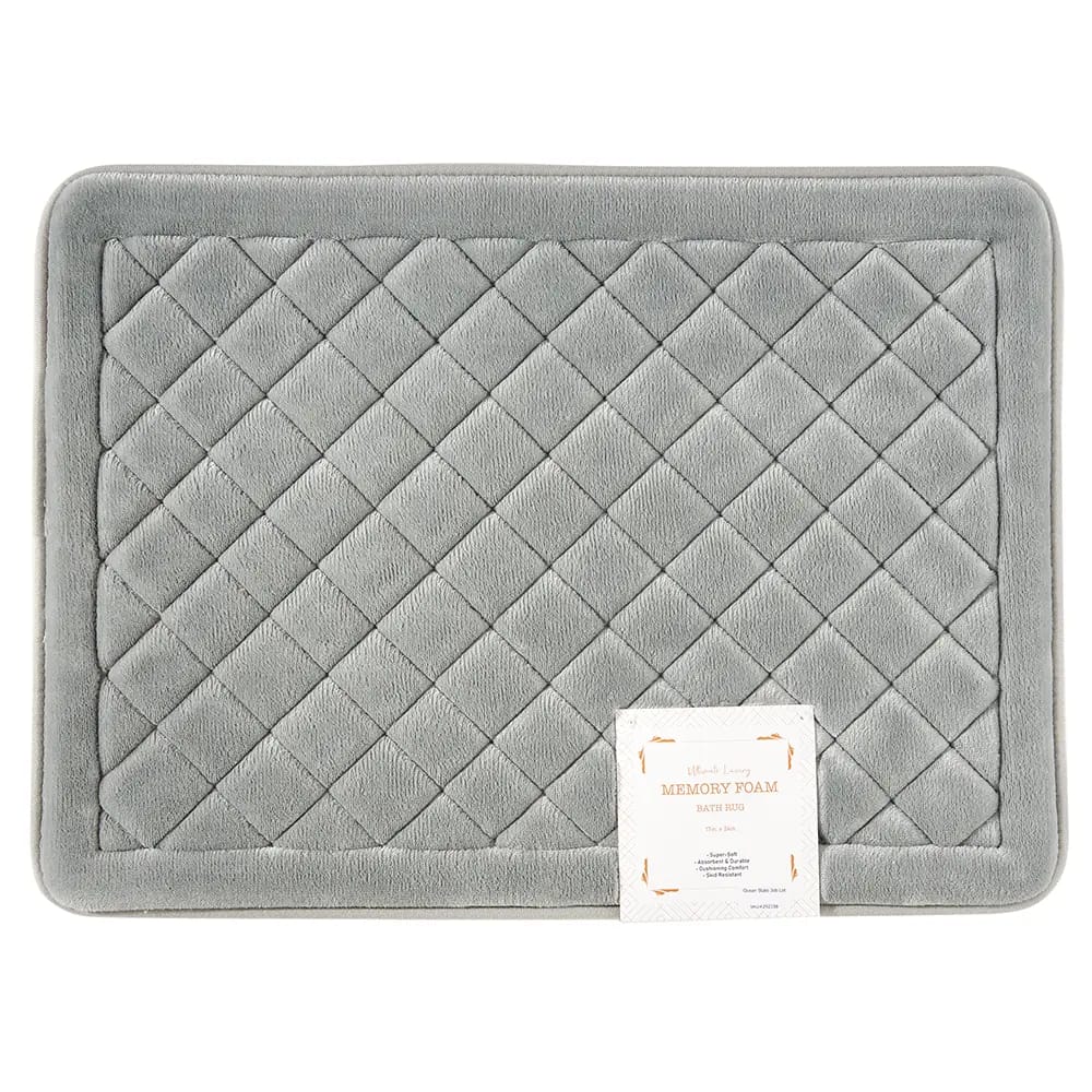 Ultimate Luxury Memory Foam Bath Rug, 17" x 24"