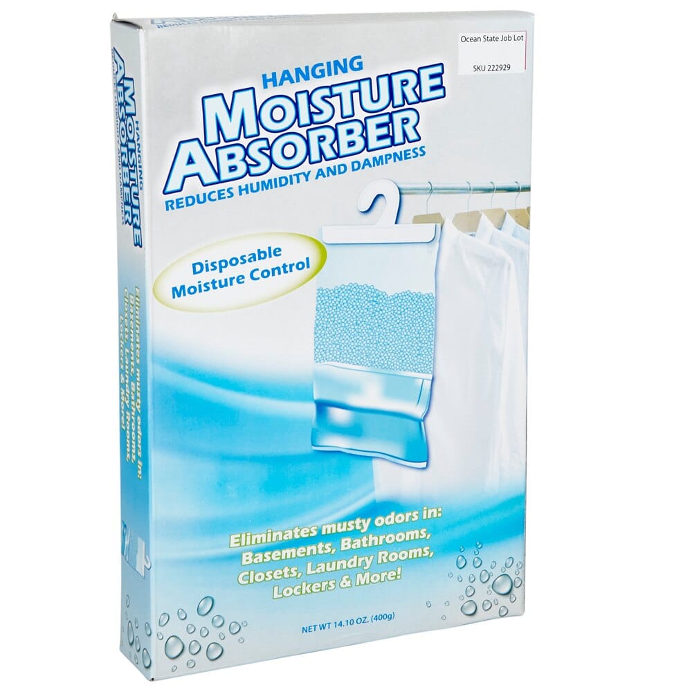 Hanging Moisture Absorber and Odor Eliminator