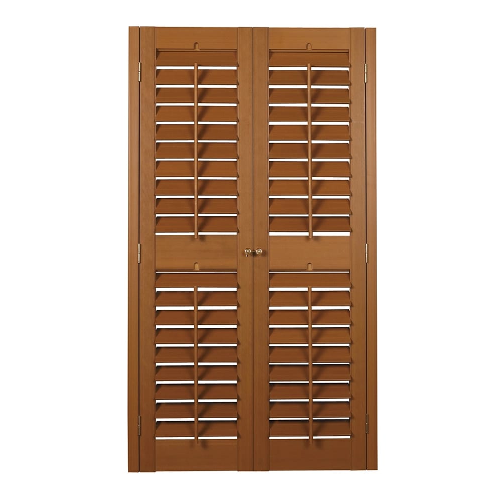 2-1/4" Plantation FW Shutter, Oak, 39-41" x 72"