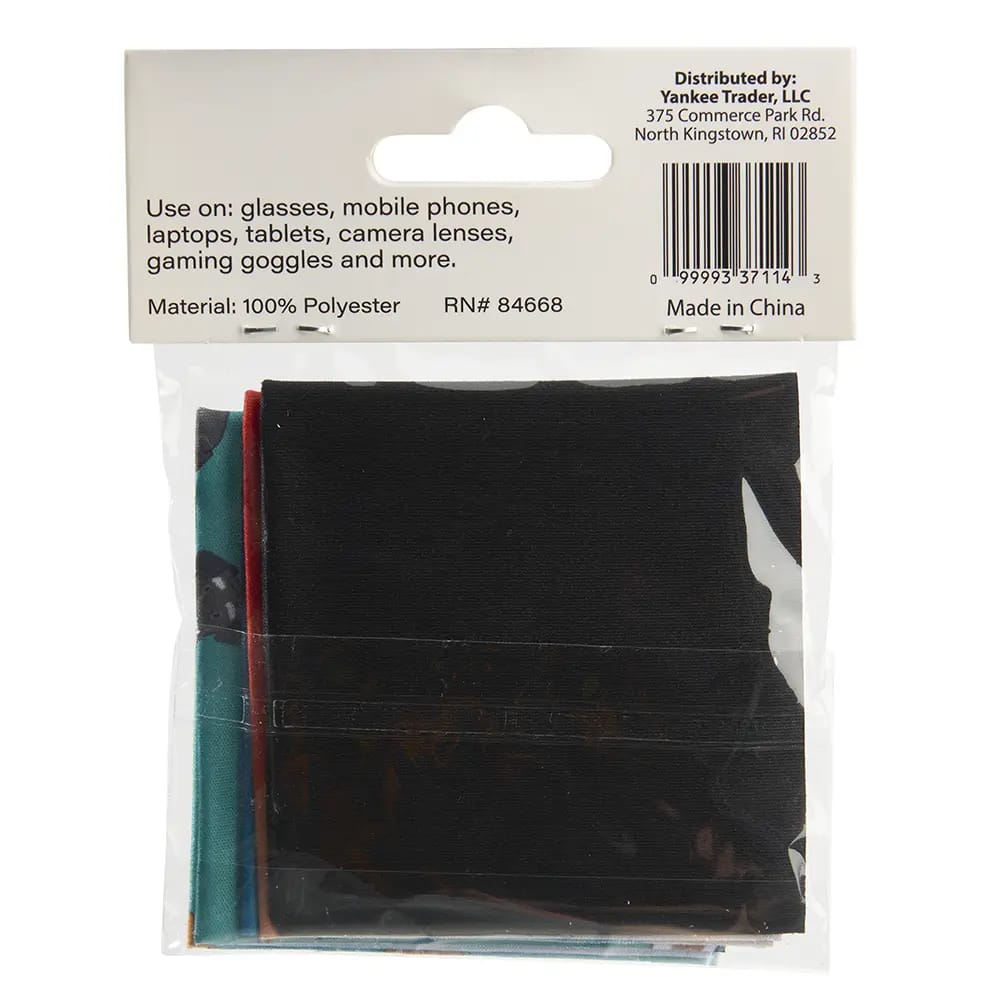 Microfiber Lens Cloth, 3pk.