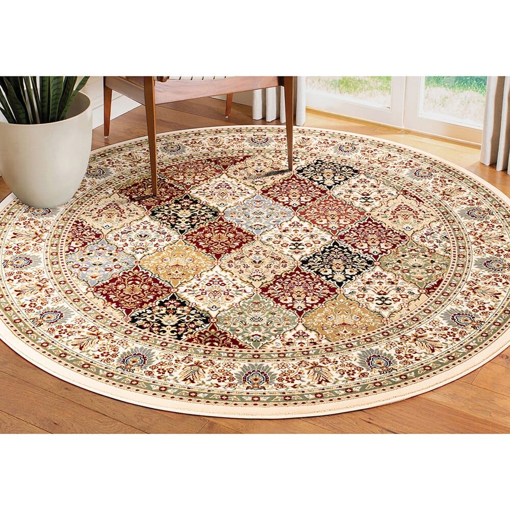 Newbury Area Rug, 5' 3" Round 1.5 Million Point