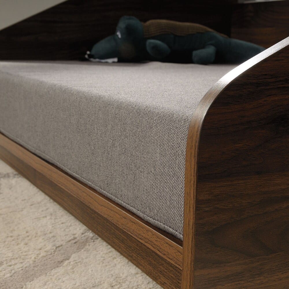 Sauder Large Dog Bed, Noble Walnut