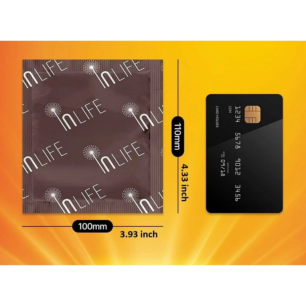 Inlife Large Size Super Hand & Body Warmer, 40 Pack