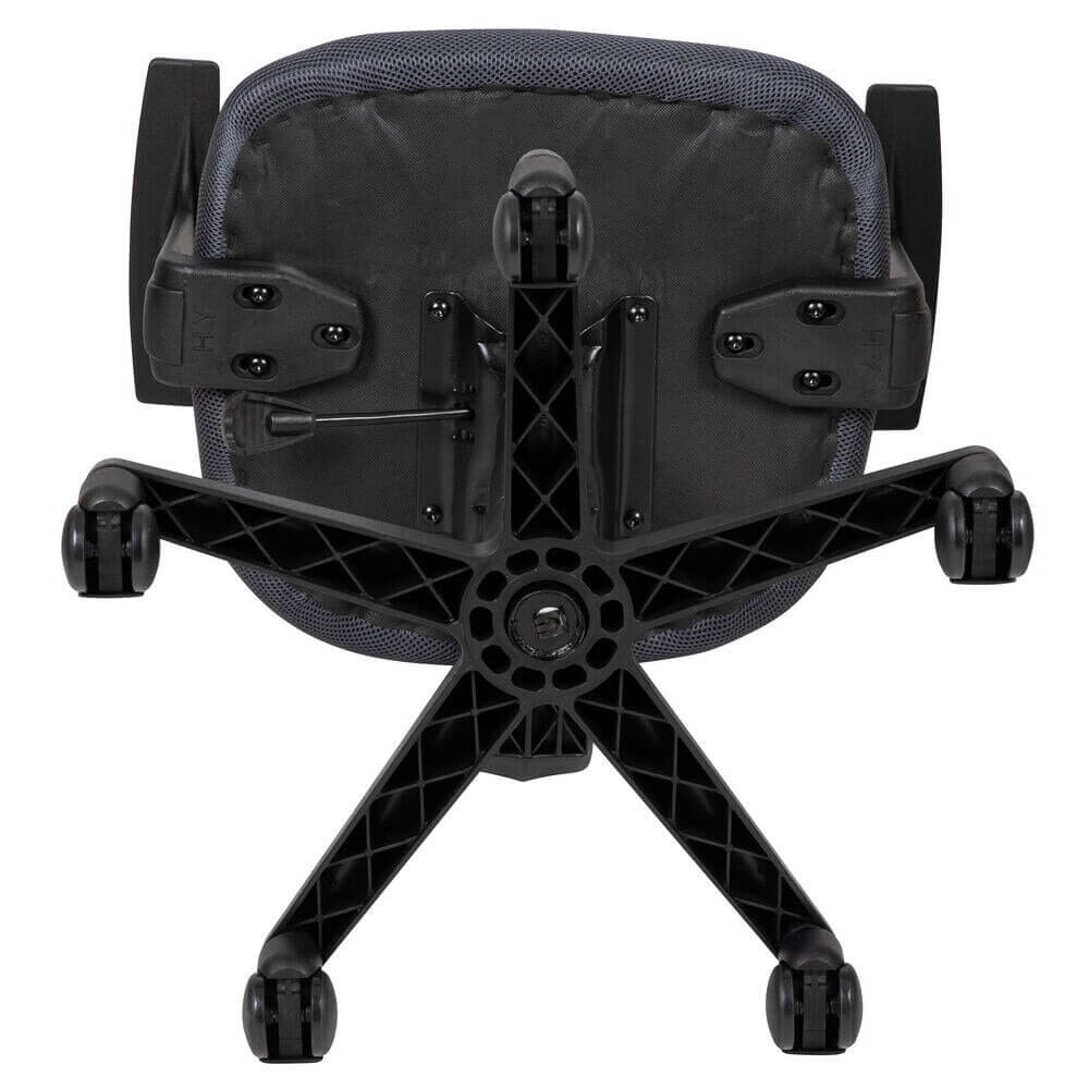 Mid-Back Mesh Swivel Office Chair, Gray