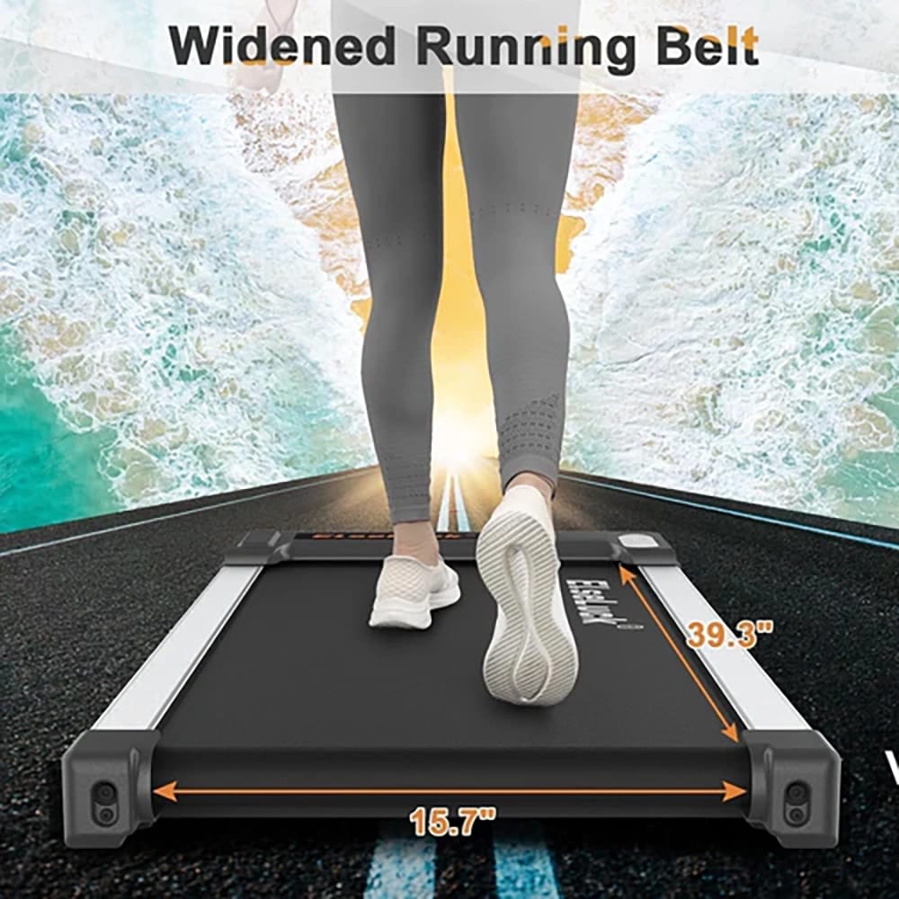 Elseluck Walking Pad Treadmill, Black
