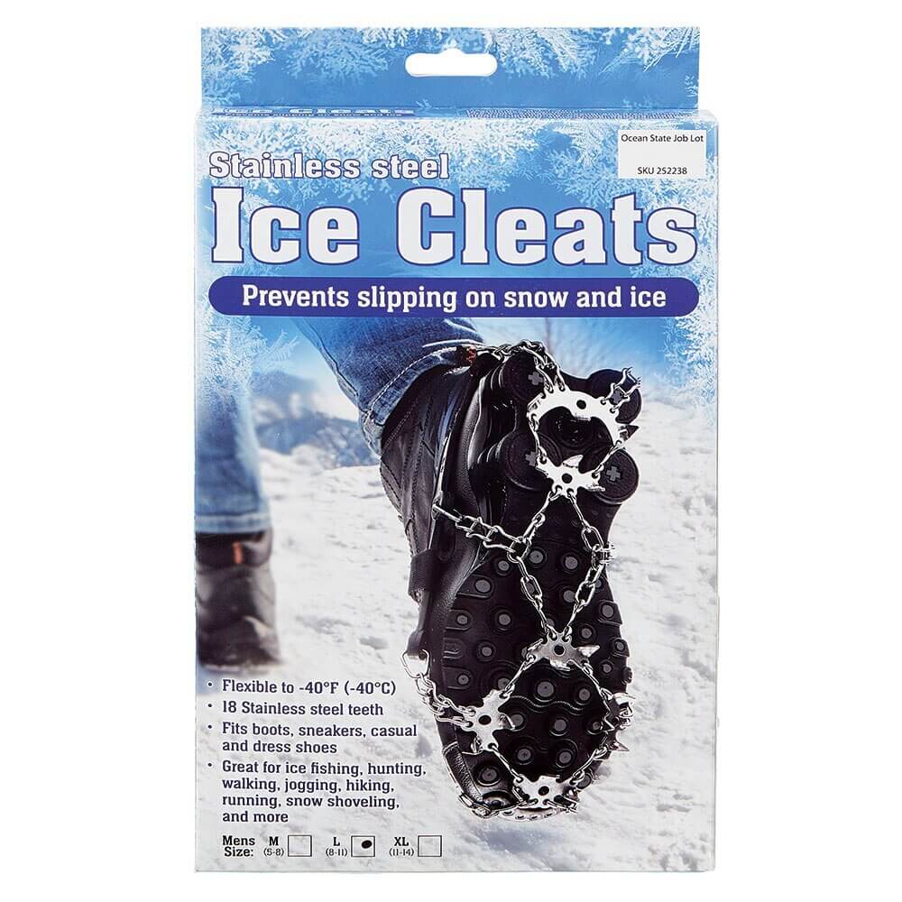 Heavy-Duty Stainless Steel Ice Cleats