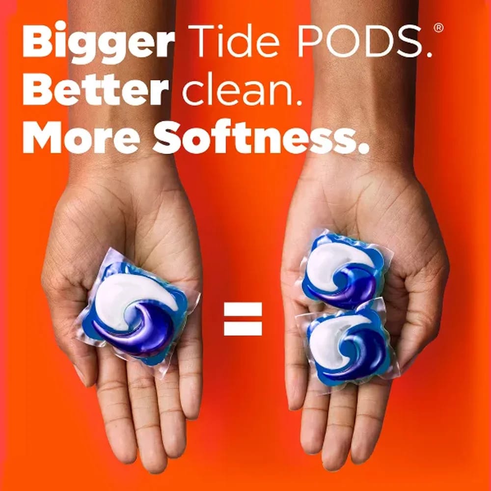 Tide Power Pods April Fresh with Downy Soft Boosters Laundry Detergent Pacs, 45 Count