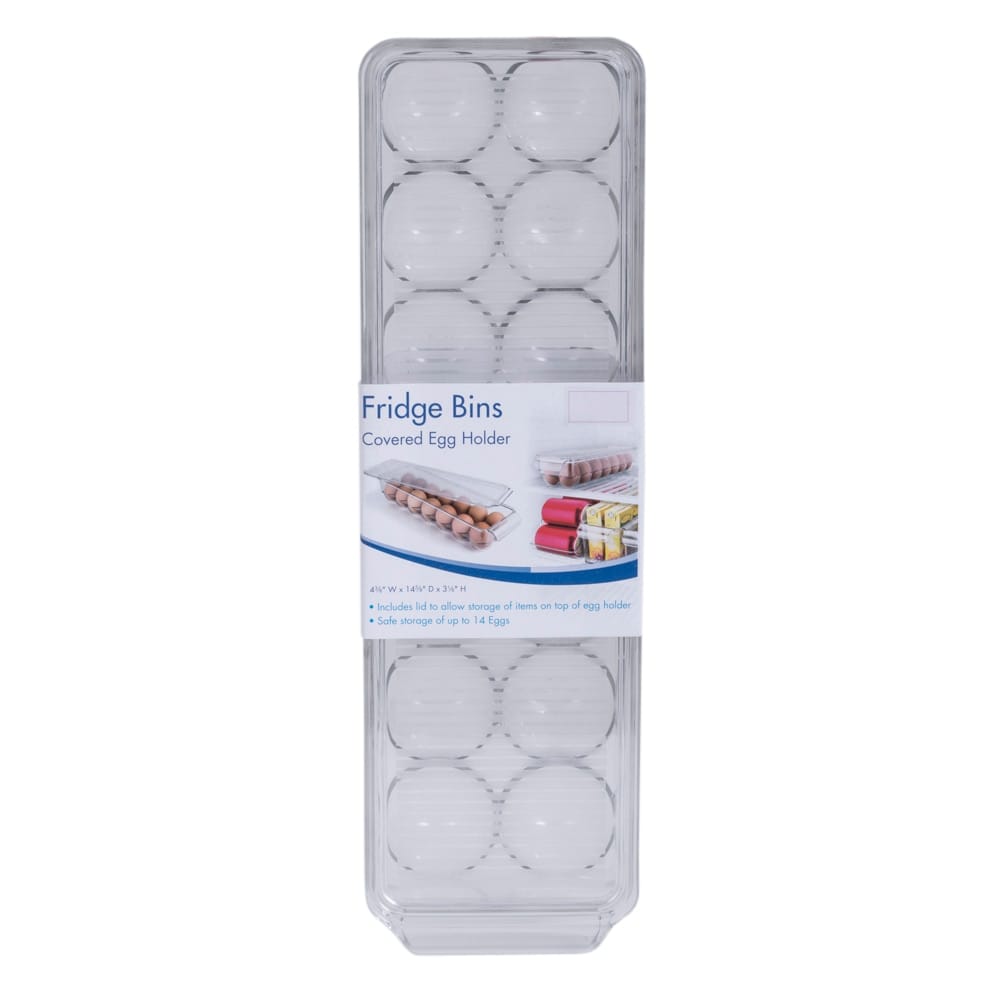 Covered Egg Holder Fridge Bin