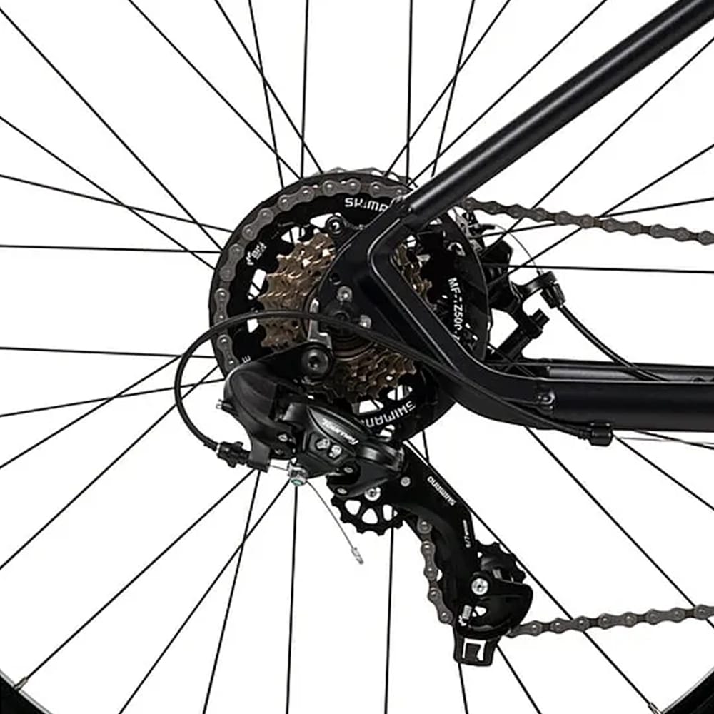 Huffy Zaire Aluminum Mountain Bicycle, Black