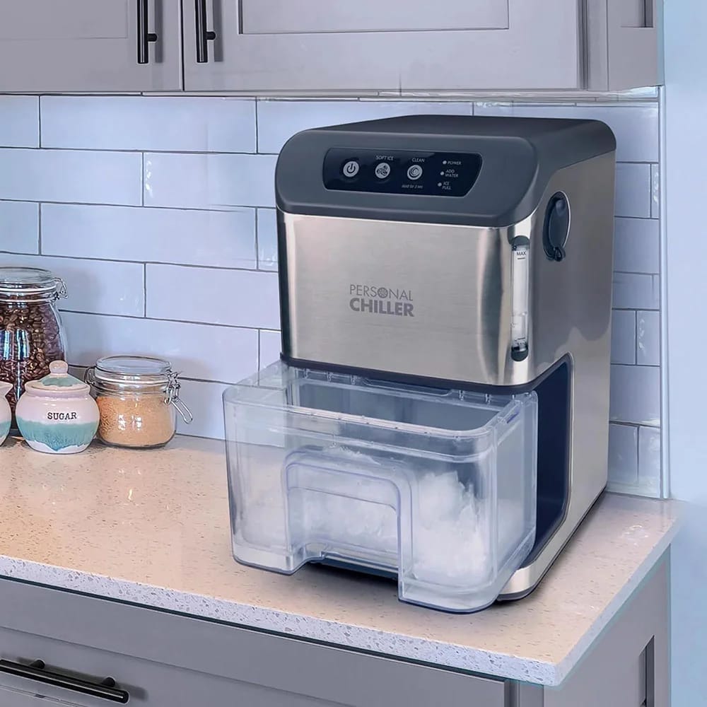 PERSONAL CHILLER Soft Nugget Ice Maker