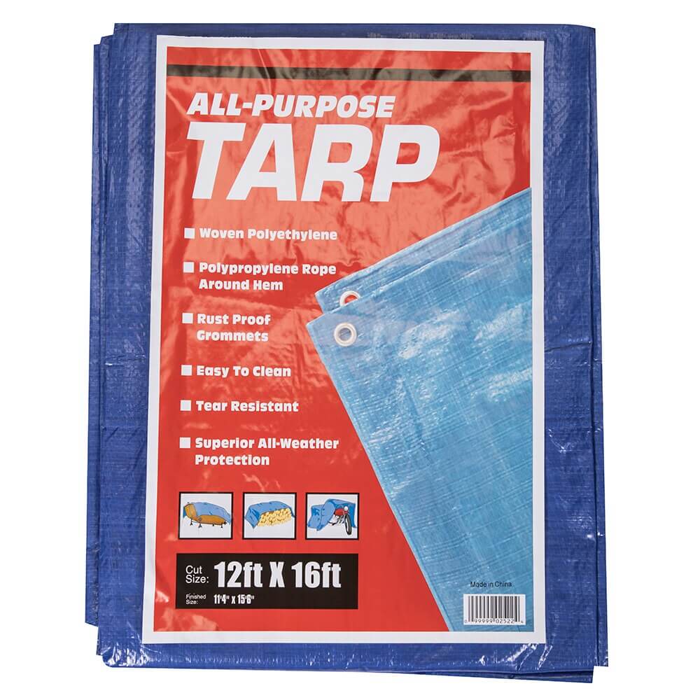 12' x 16' All-Purpose Weather Resistant Tarp