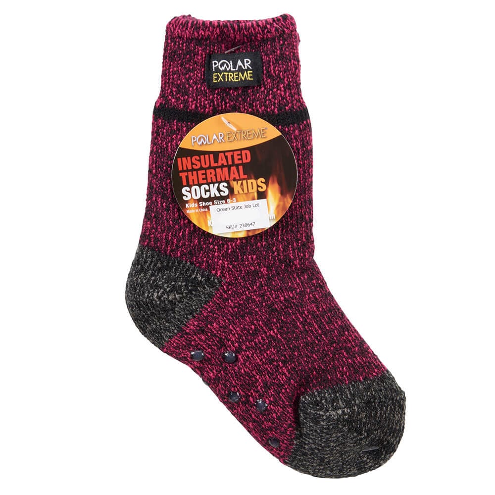 Polar Extreme Girl's Insulated Thermal Socks
