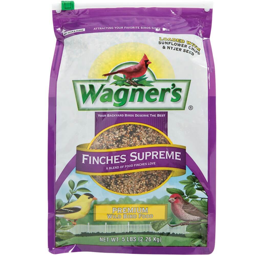 Wagner's Finches Supreme Premium Wild Bird Food, 5 lbs