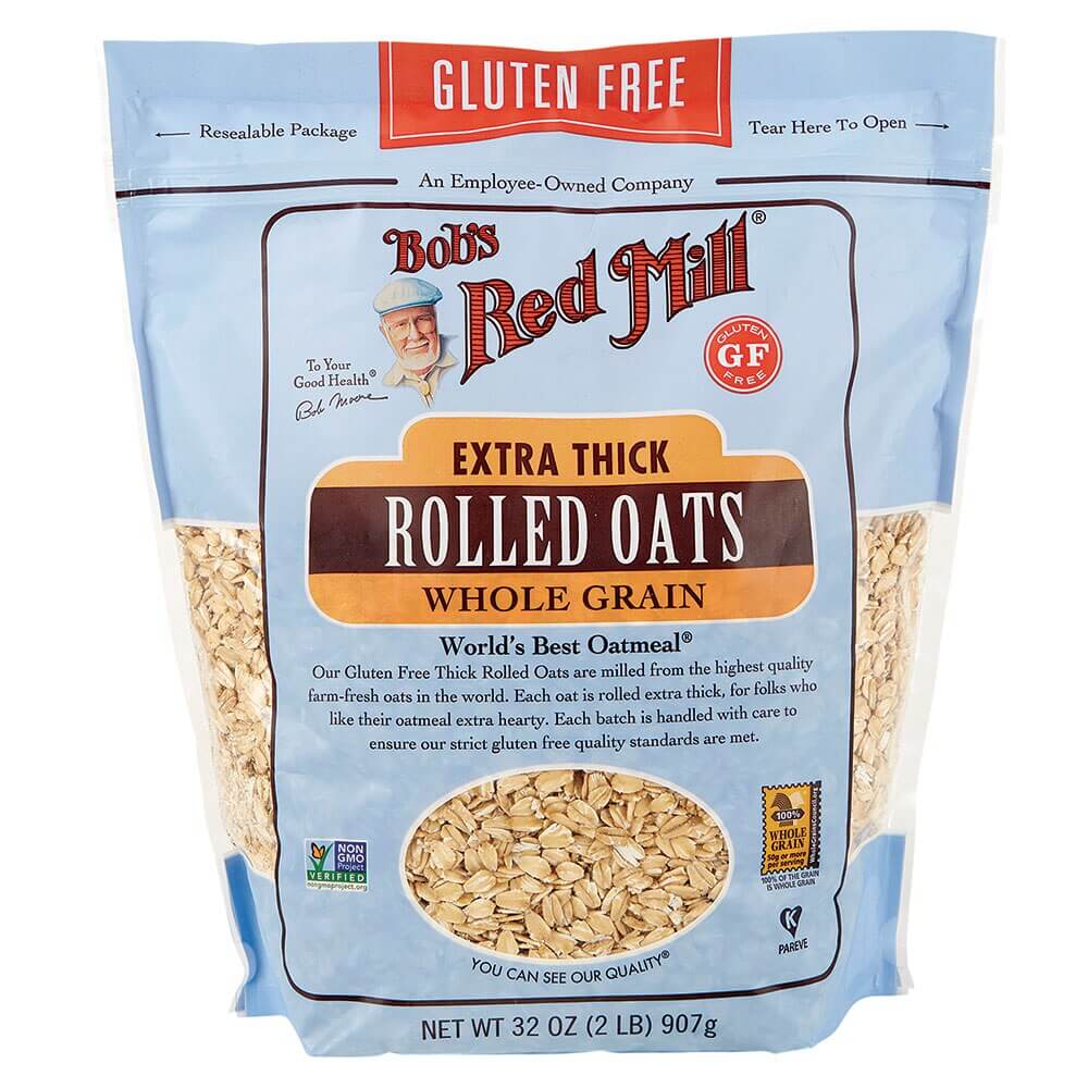 Bob's Red Mill Extra Thick Whole Grain Rolled Oats, 32 oz
