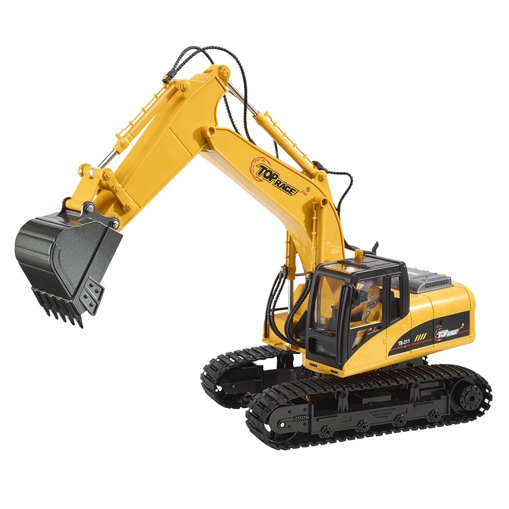 Top Race 15 Channel Remote Control Excavator with Remote