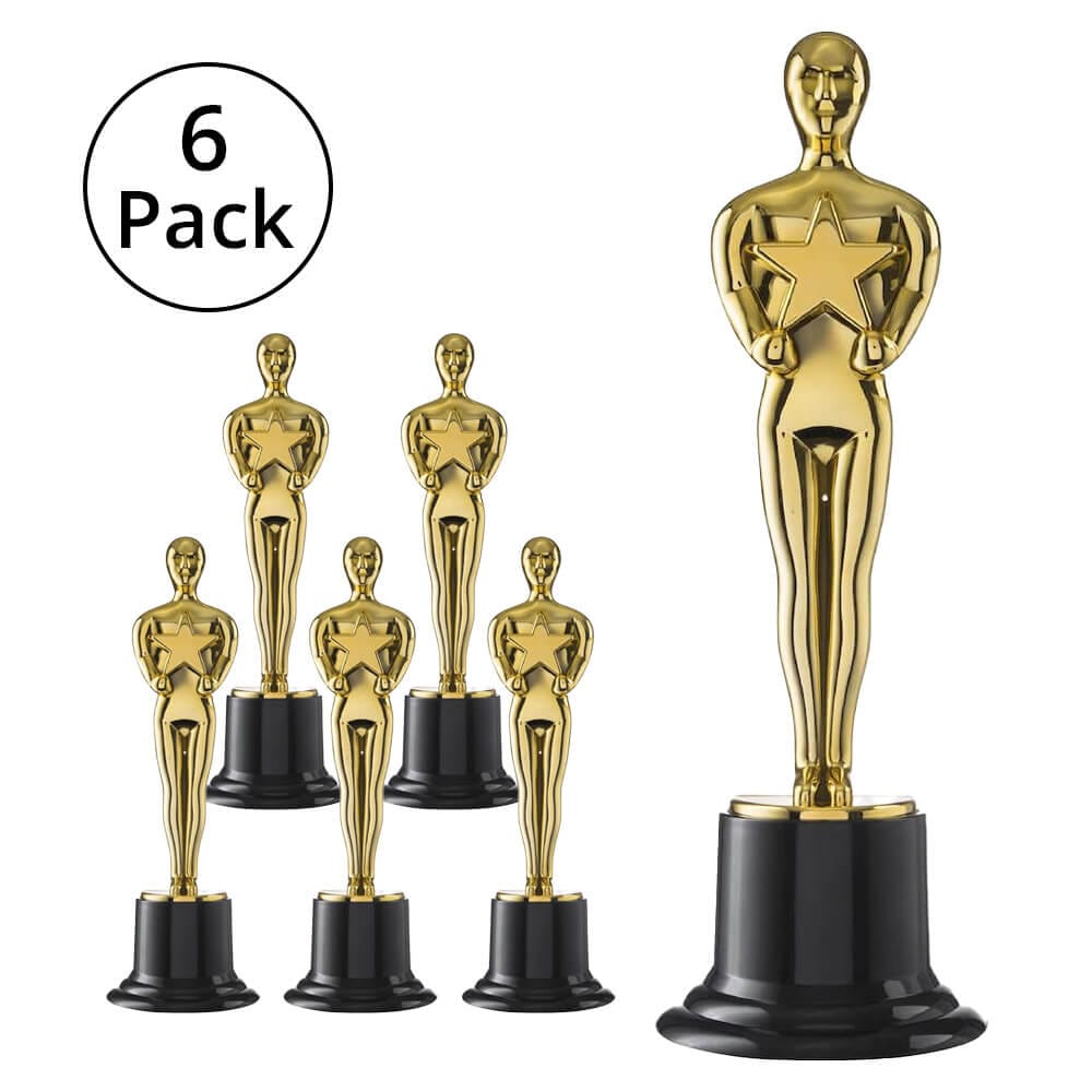 Prextex Trophy Awards, 6-Pack, Gold