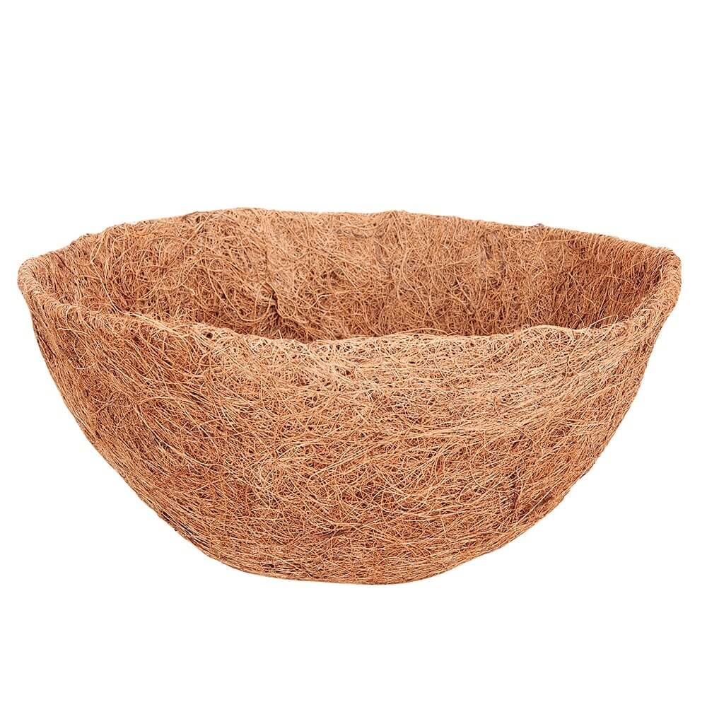 Round Coco Fiber Basket Liner, 12"