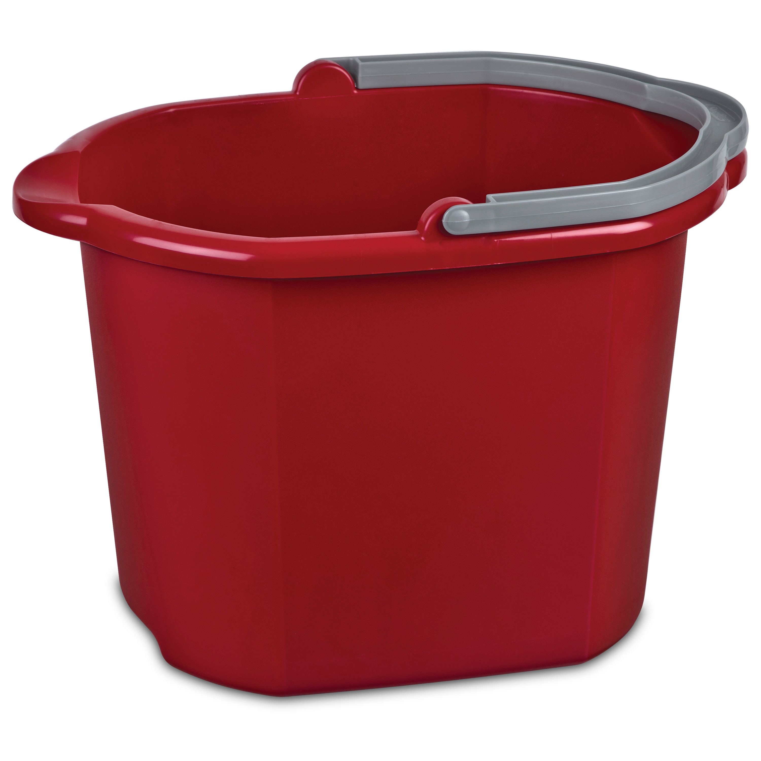 Sterilite Dual Spout Pail, 16 Qt