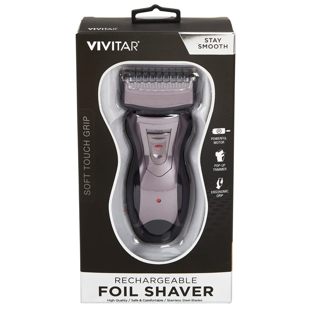 Vivitar Stay Smooth Rechargeable Foil Shaver