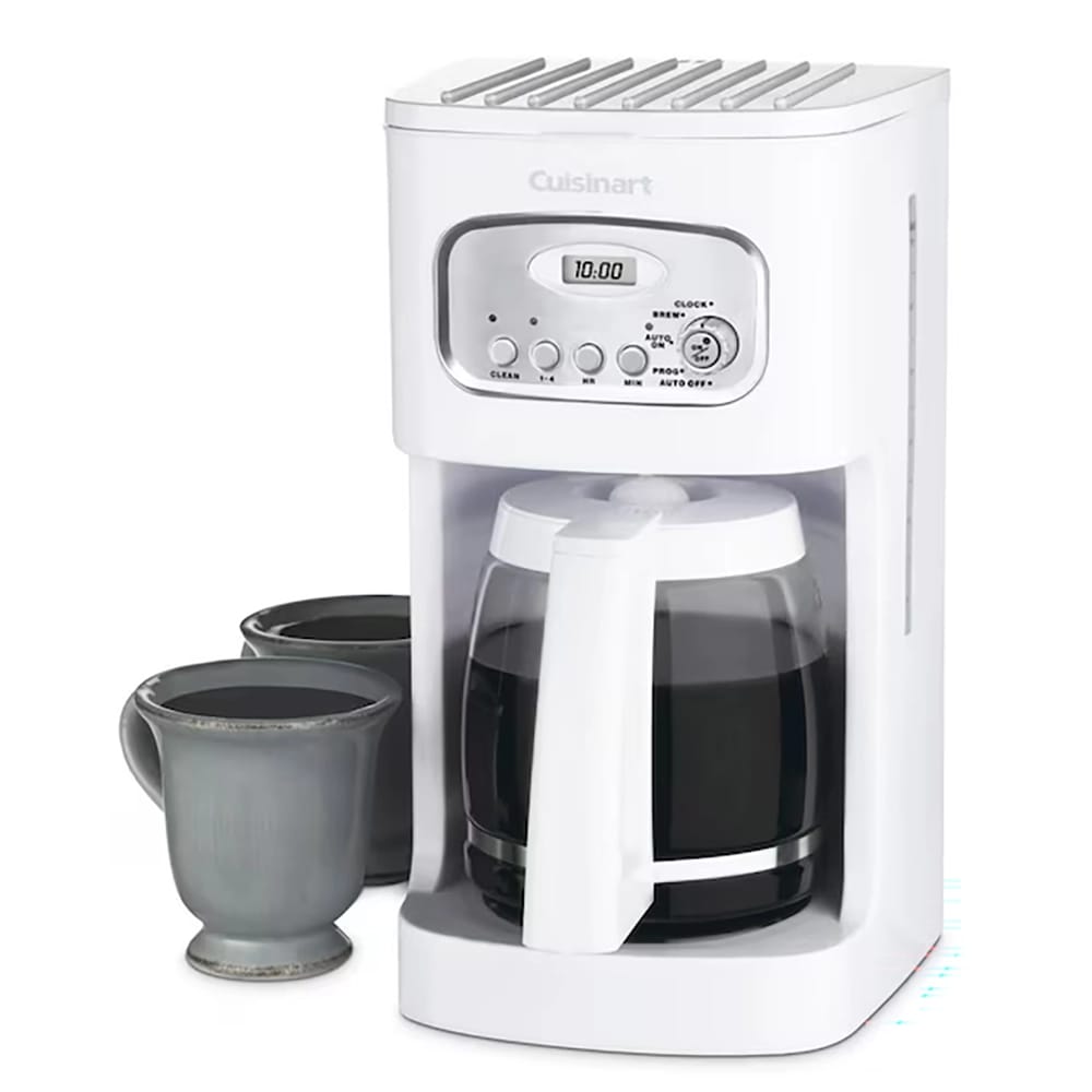 Cuisinart 12-Cup Residential Drip Coffee Maker, White
