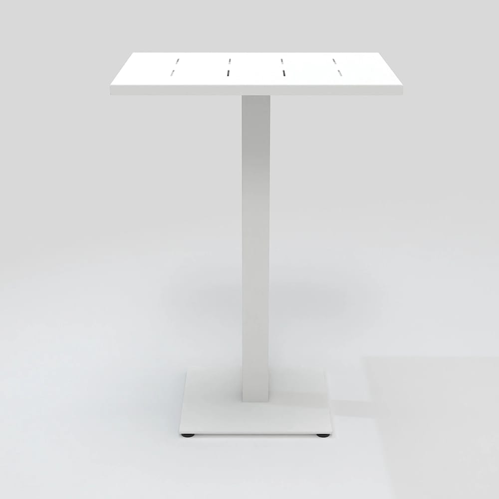 Maiori Impression Bistro Bar Table, Blanc