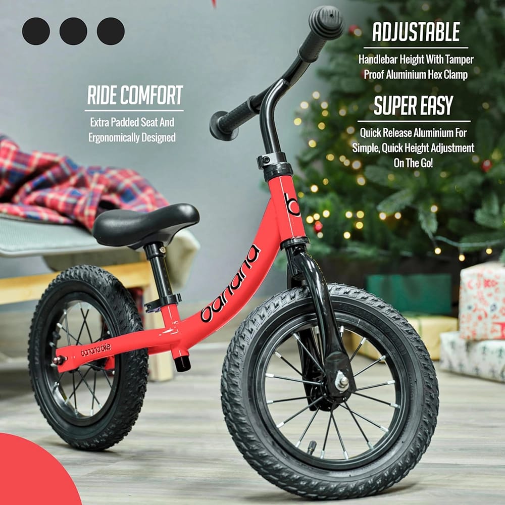 Banana Bike GT Balance Bike, Red