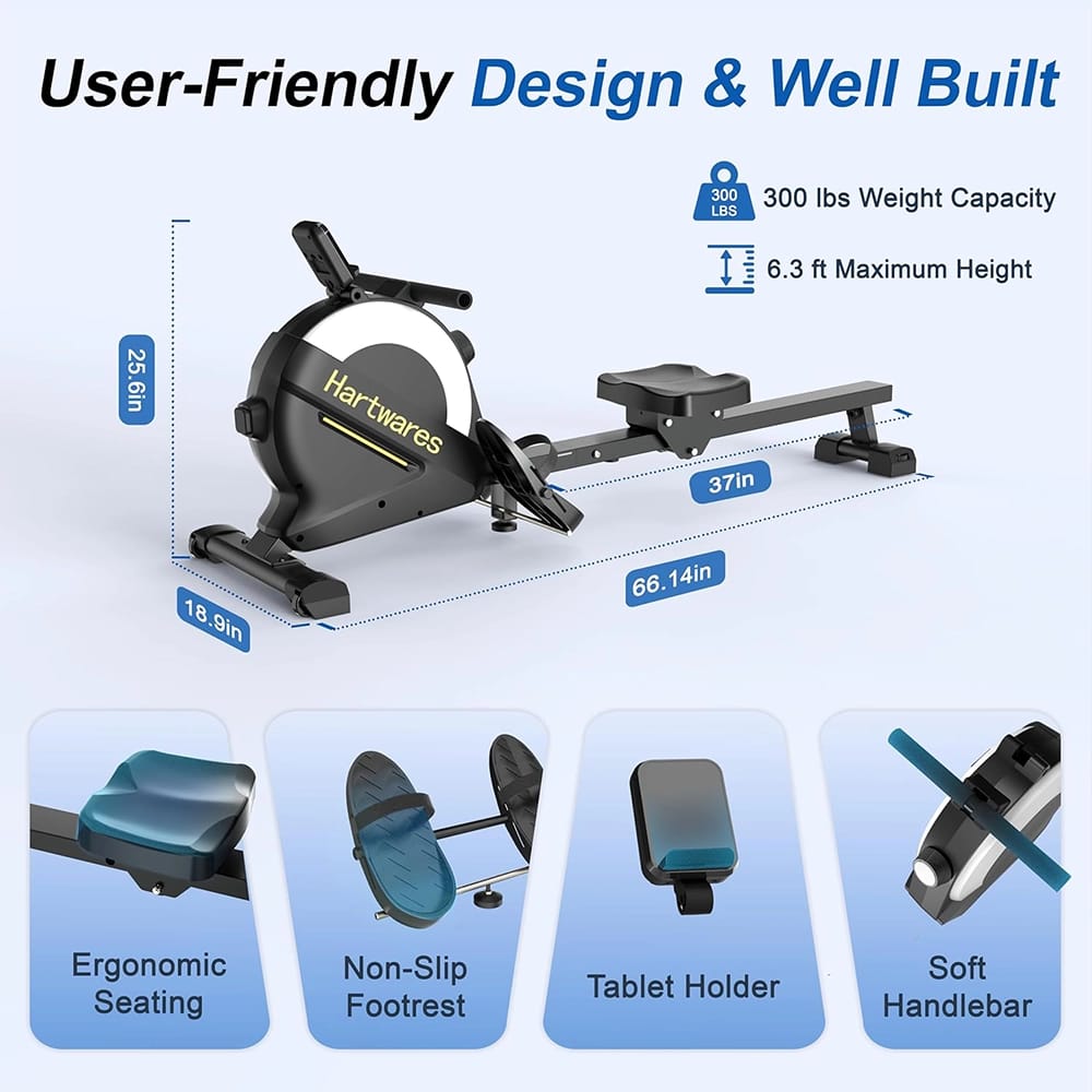 Hartwares Magnetic Rowing Machine