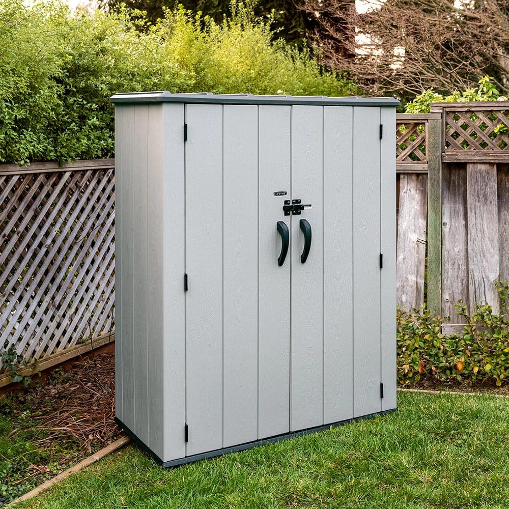 Lifetime 53 cu. ft. Storage Shed, Gray