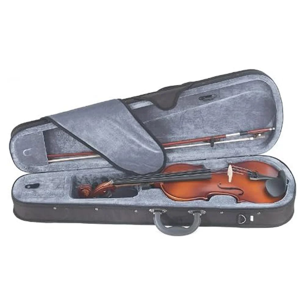 Mendini 12" Solid Wood Viola, Satin Antique