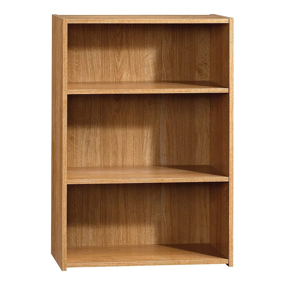 Sauder 3-Shelf Bookcase, Highland Oak