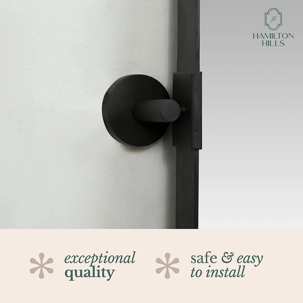 Hamilton Hills Pivot Mirror, Black