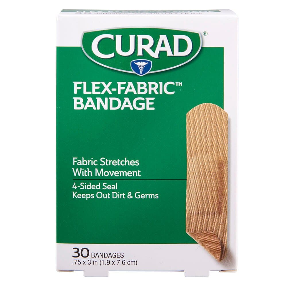 Curad Flex-Fabric Bandages, 30 Count