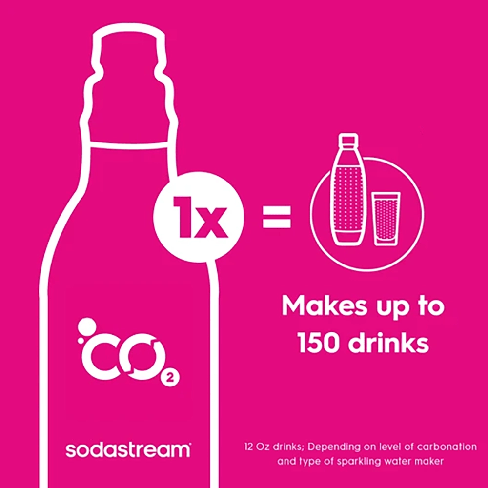 SodaStream TERRA Soda Machine and Sparkling Water Maker Kit, White/Gold