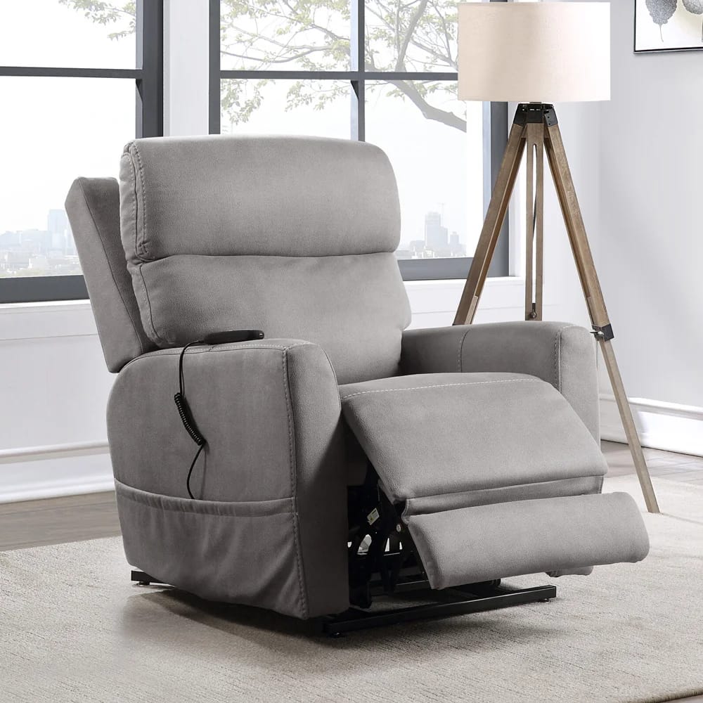 Northridge Home Nadia Heated Lift Chair, Gray