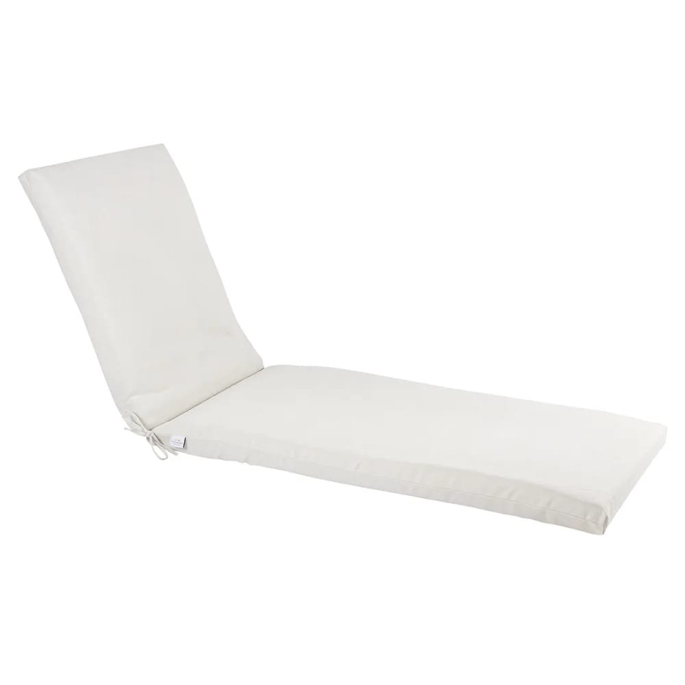 Outdoor Chaise Cushion, Linen