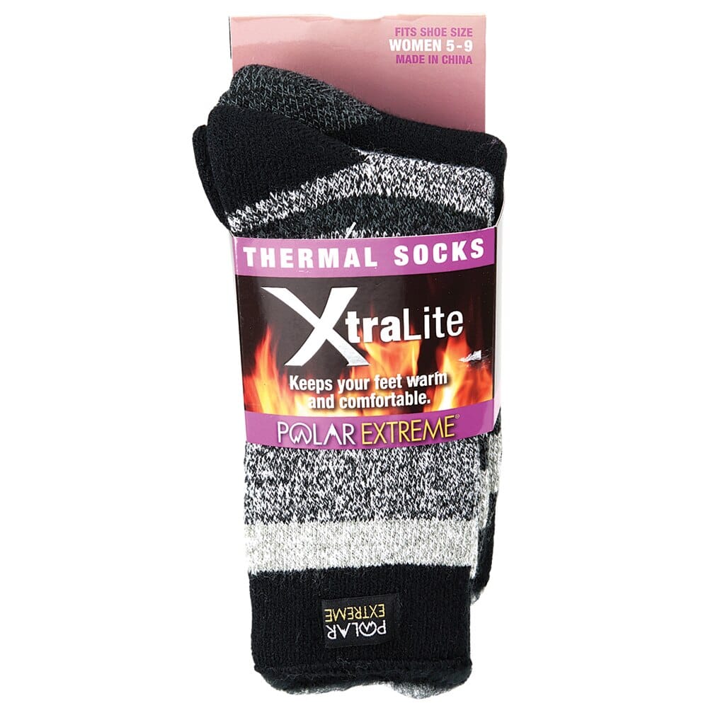 Polar Extreme XtraLite Women's Thermal Socks, 2 Pack